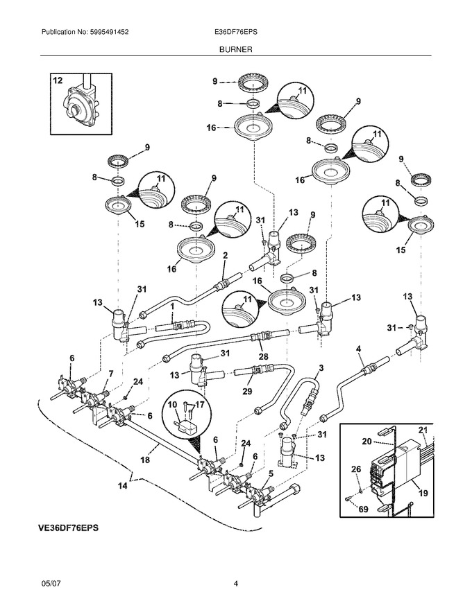 Diagram for E36DF76EPS