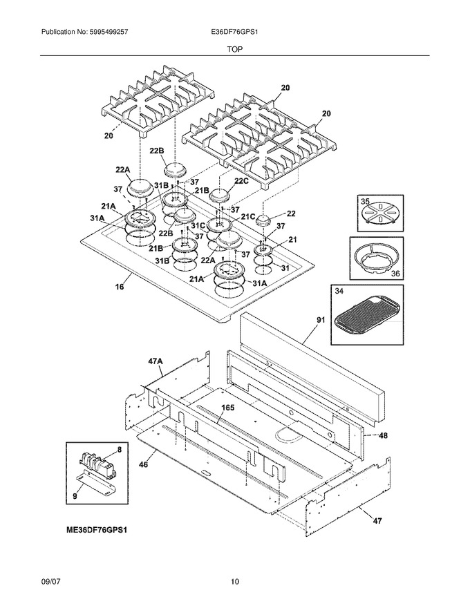 Diagram for E36DF76GPS1