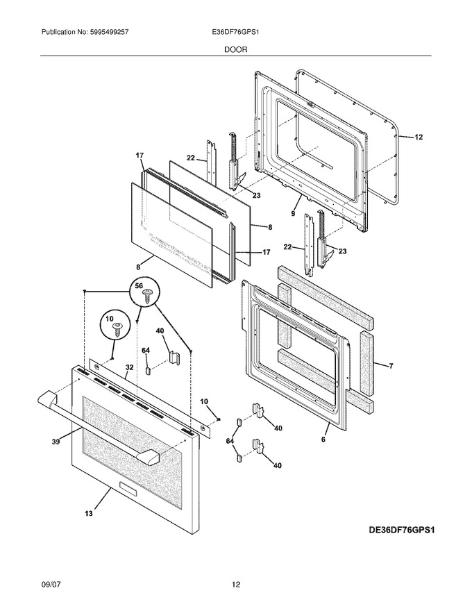 Diagram for E36DF76GPS1