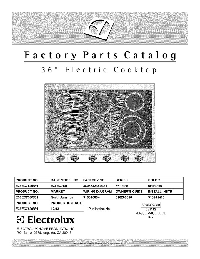 Diagram for E36EC75DSS1