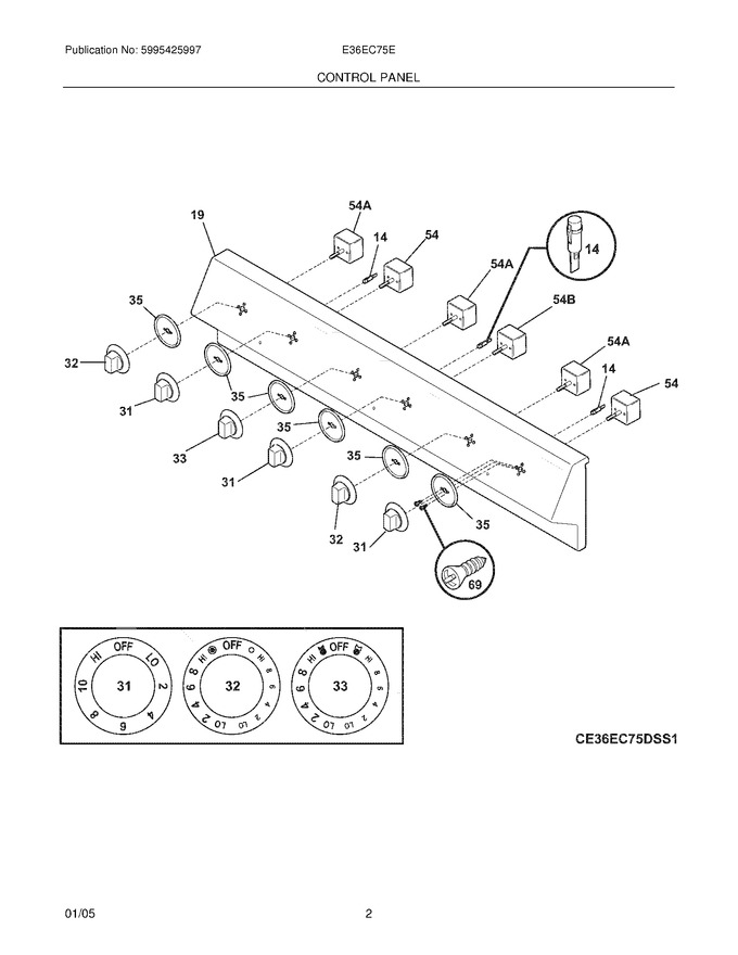 Diagram for E36EC75ESS1