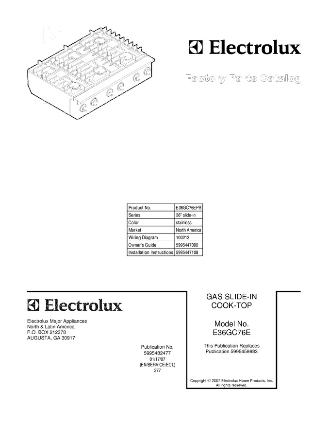 Diagram for E36GC76EPS