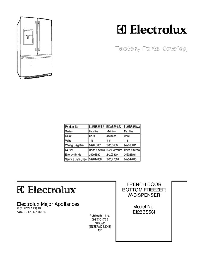 Diagram for EI28BS56IW3