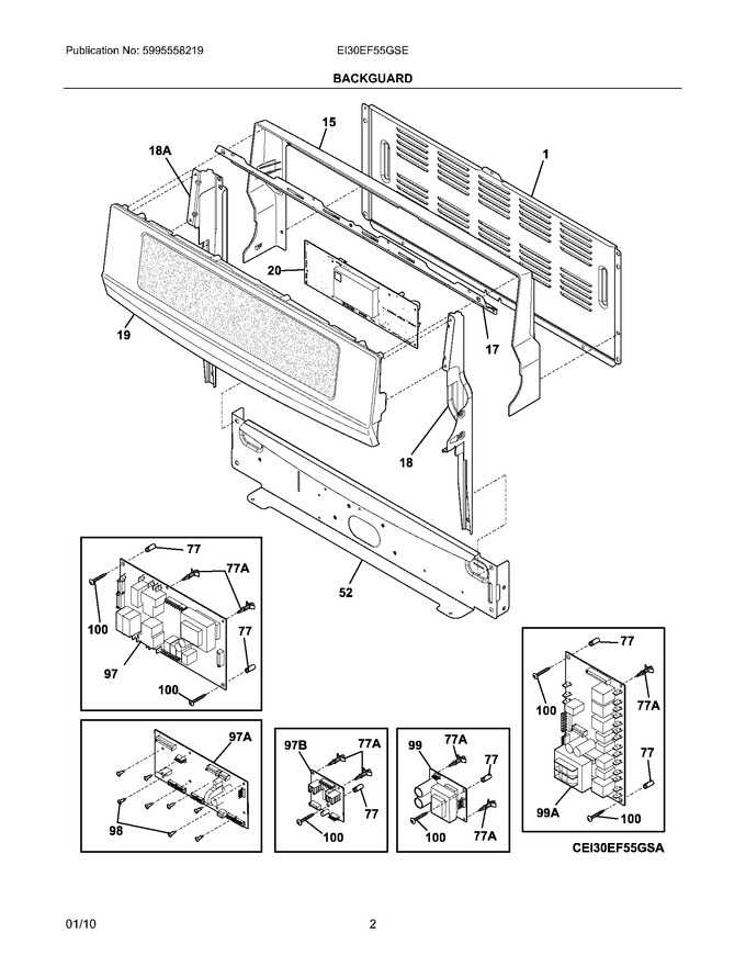 Diagram for EI30EF55GSE