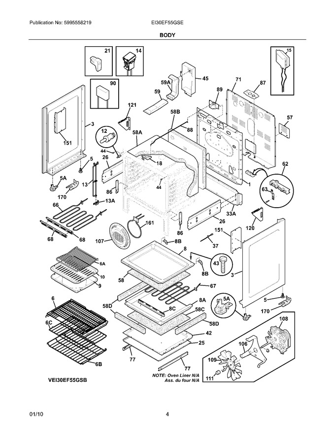 Diagram for EI30EF55GSE