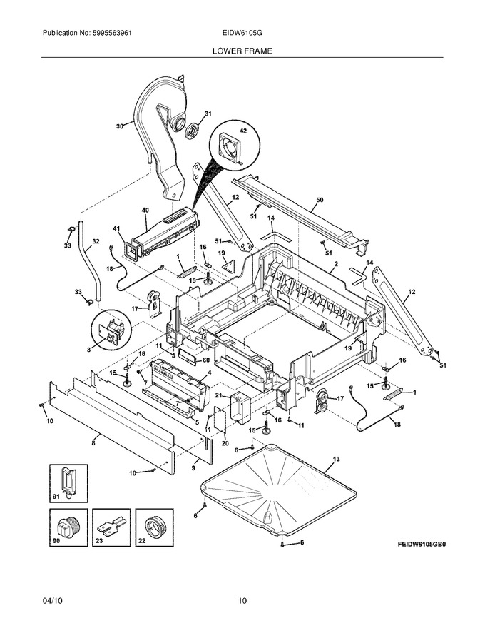 Diagram for EIDW6105GB1A