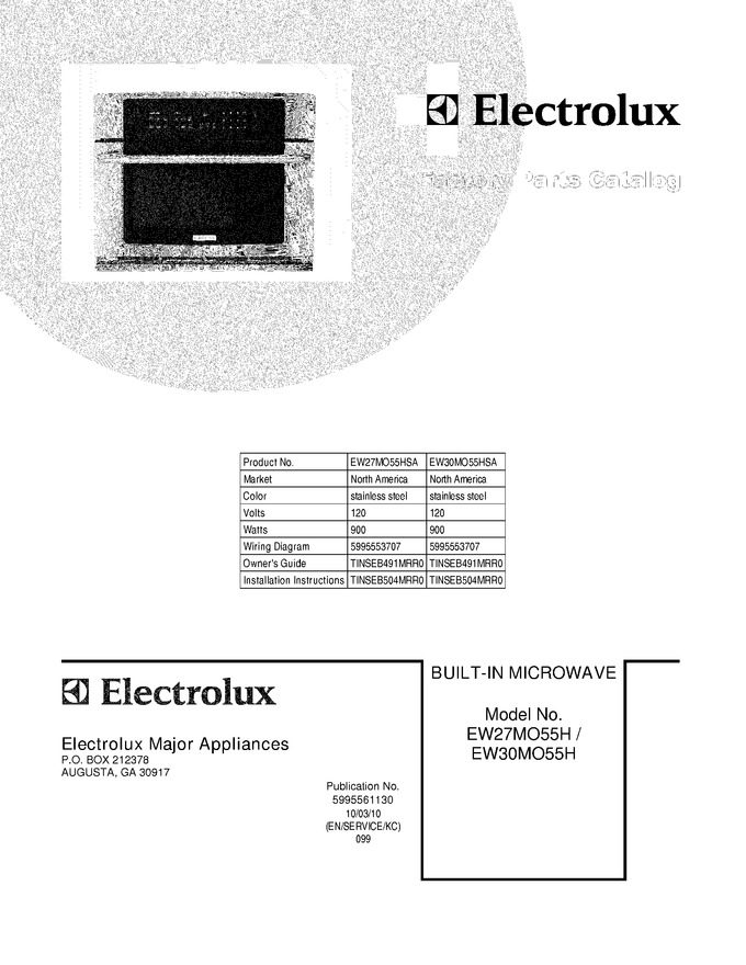 Diagram for EW27MO55HSA