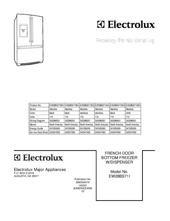 Diagram for EW28BS71IW3