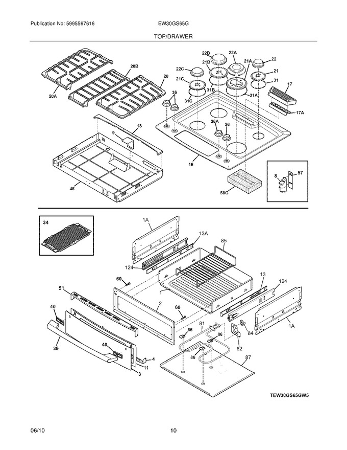 Diagram for EW30GS65GW7