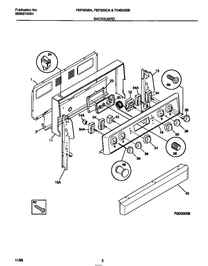 Diagram for FEF350BAWE