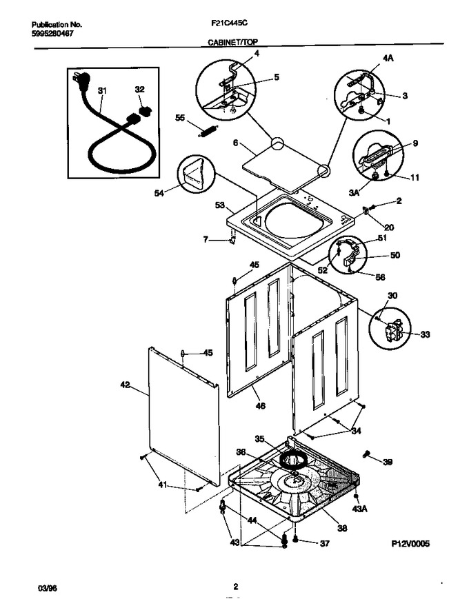 Diagram for F21C445CS3