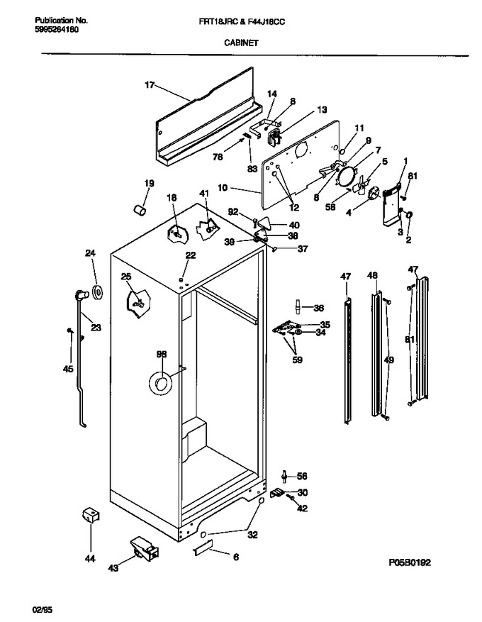 Diagram for FRT18JRCD0