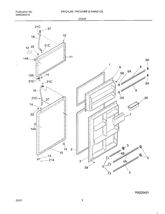 Diagram for FRT21LRFD1