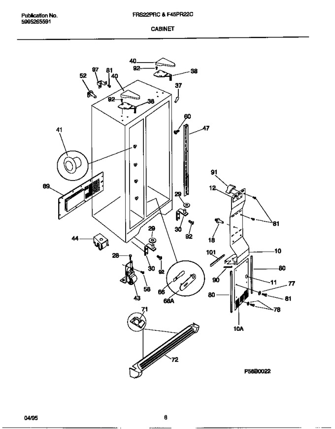 Diagram for F45PR22CW0