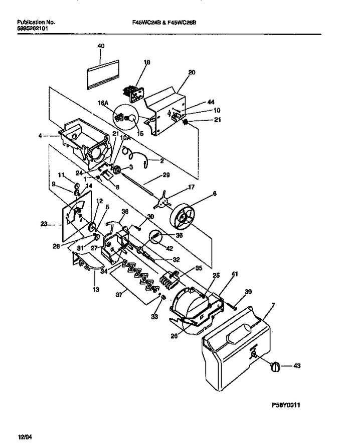 Diagram for F45WC26BD0