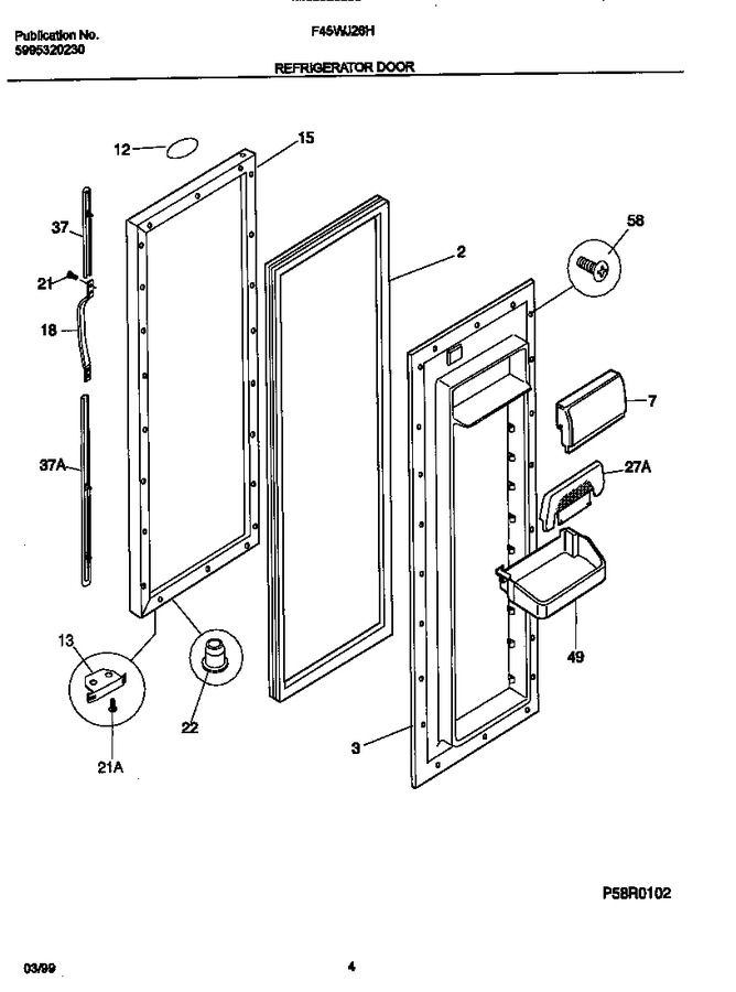 Diagram for F45WJ26HD0