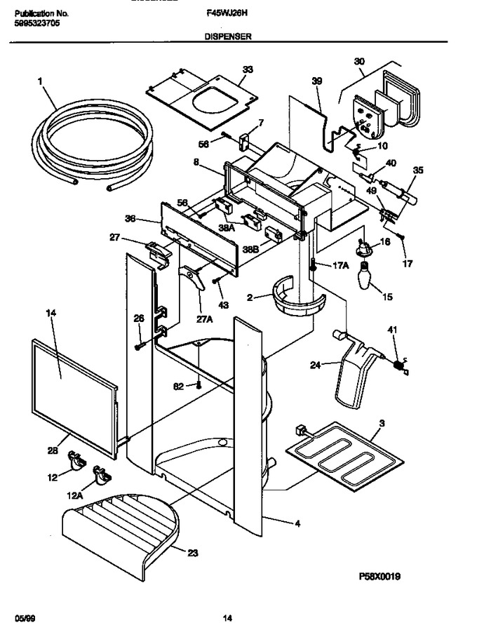 Diagram for F45WJ26HD1