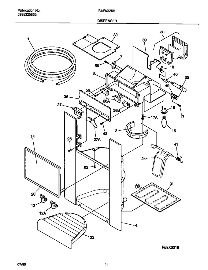 Diagram for F45WJ26HW2