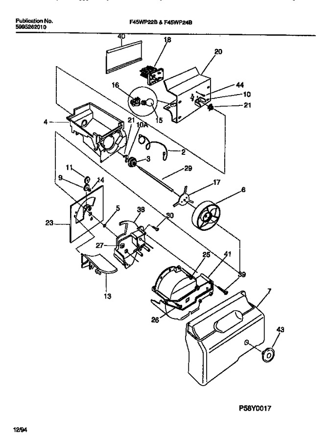 Diagram for F45WP22BD0