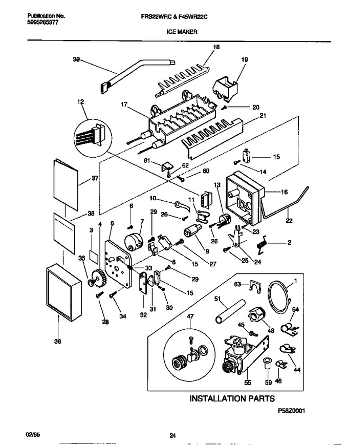 Diagram for F45WR22CW0