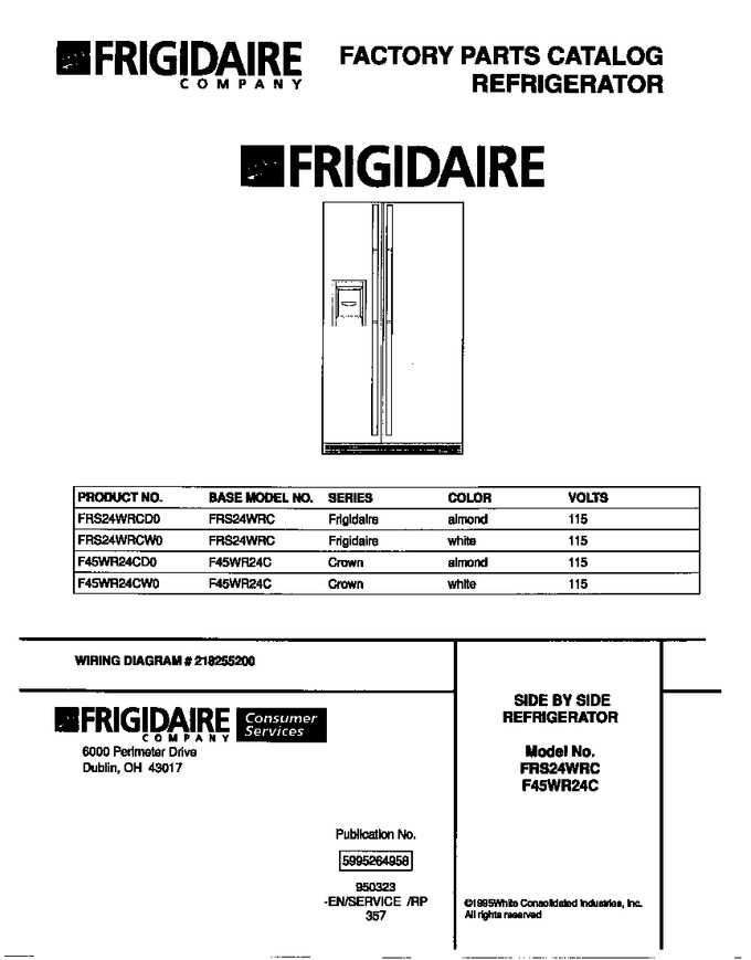 Diagram for F45WR24CD0