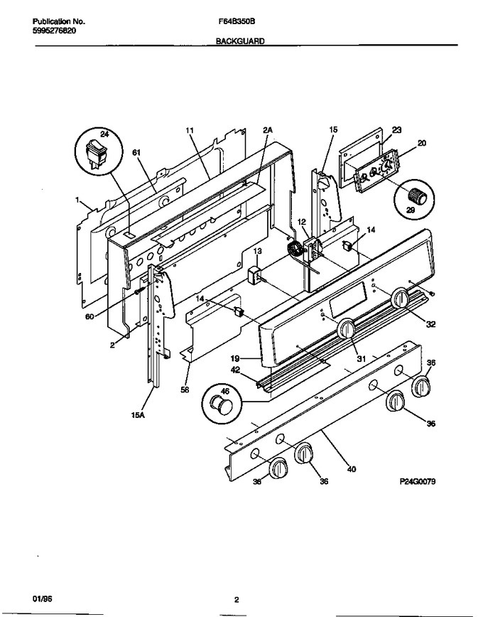 Diagram for F64B350BWB