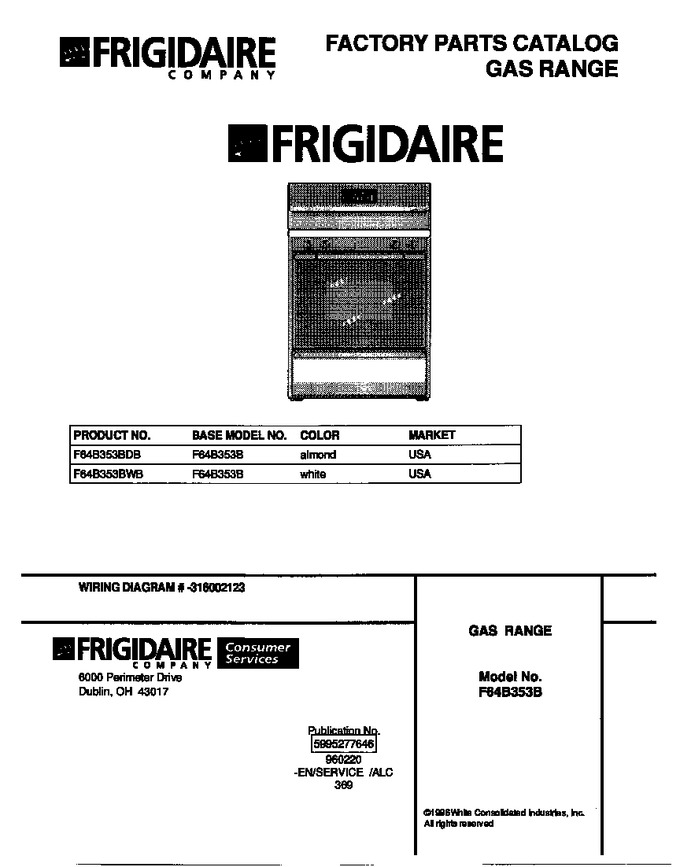 Diagram for F64B353BWB