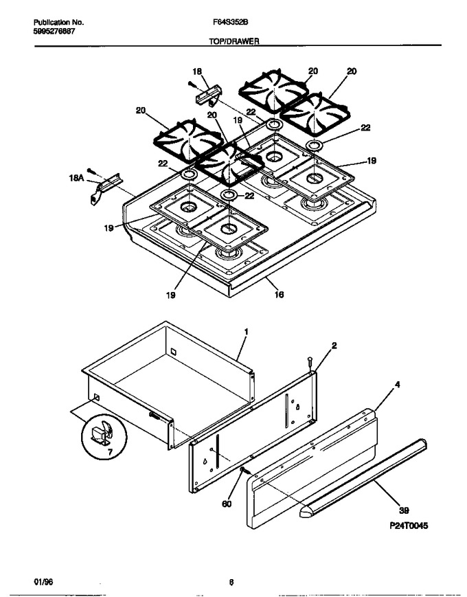 Diagram for F64S352BWB