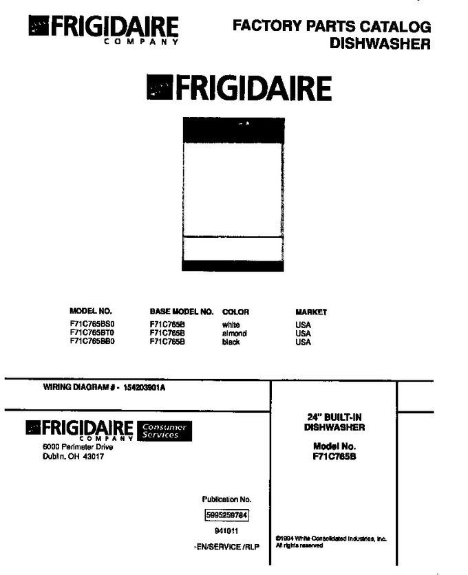 Diagram for F71C765BS0