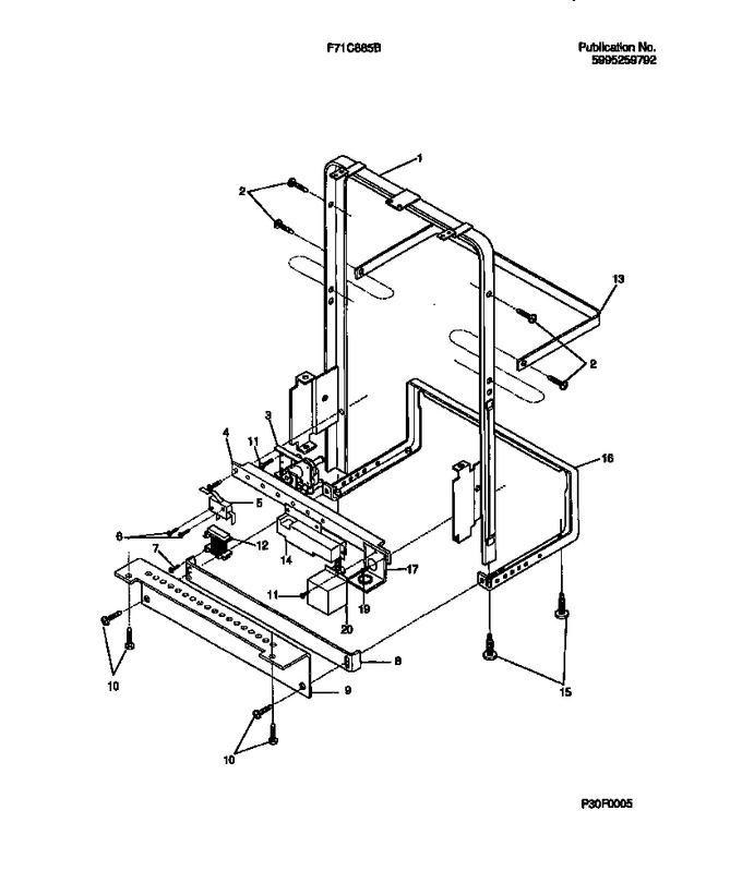 Diagram for F71C885BS0