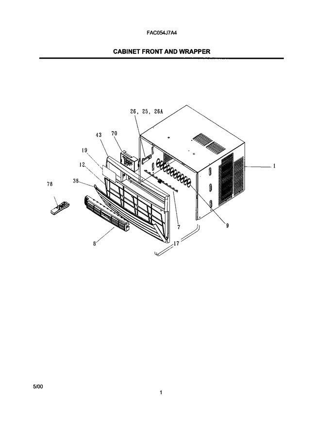 Diagram for FAC054J7A4