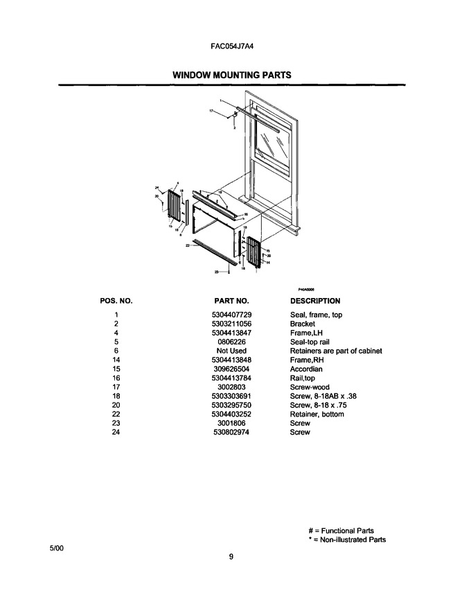 Diagram for FAC054J7A4