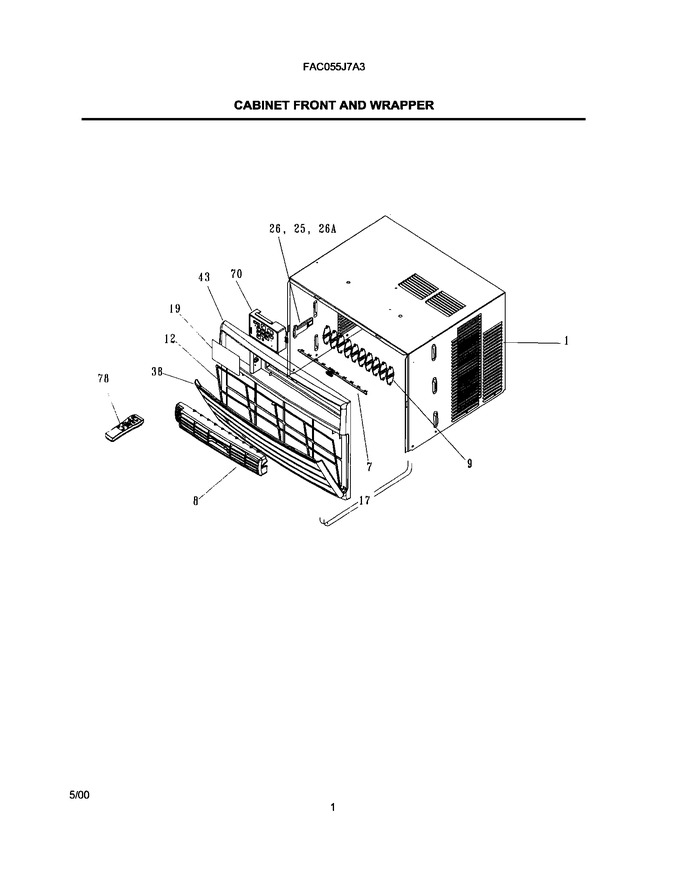 Diagram for FAC055J7A3