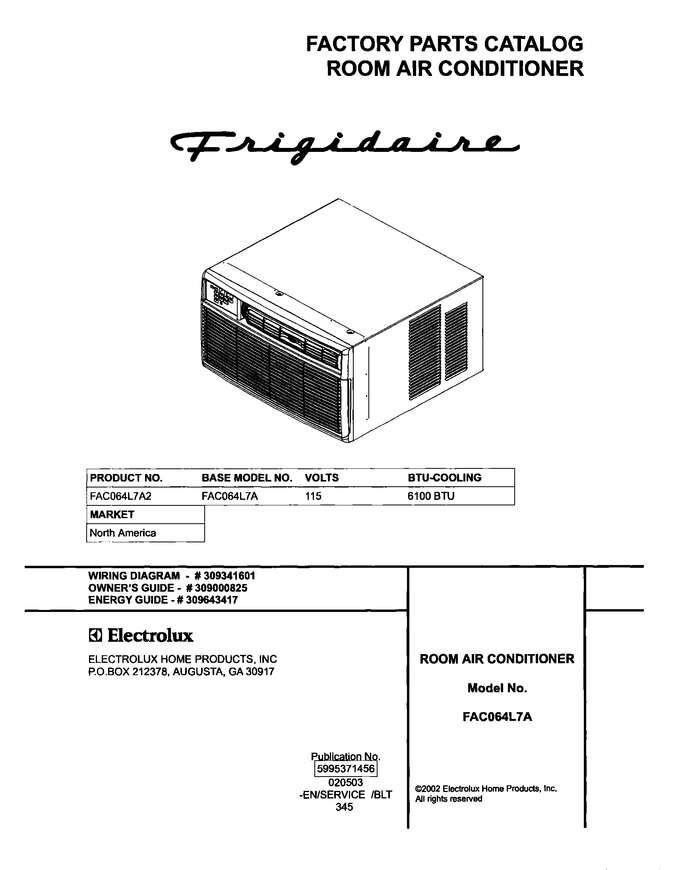 Diagram for FAC064L7A2