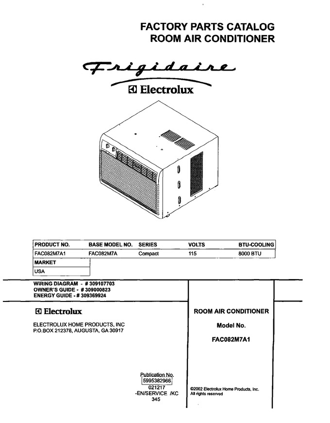 Diagram for FAC082M7A1