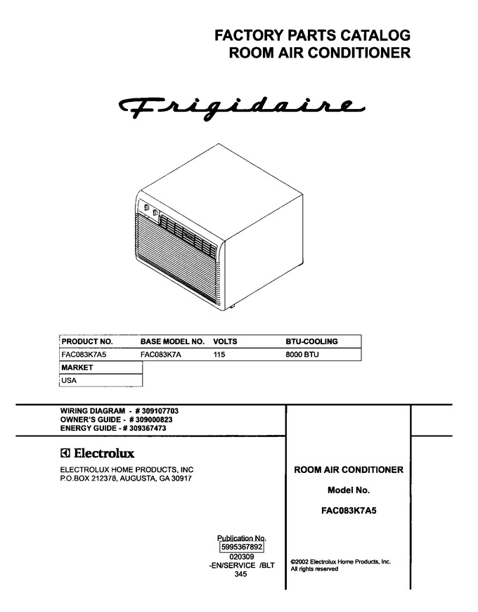 Diagram for FAC083K7A5