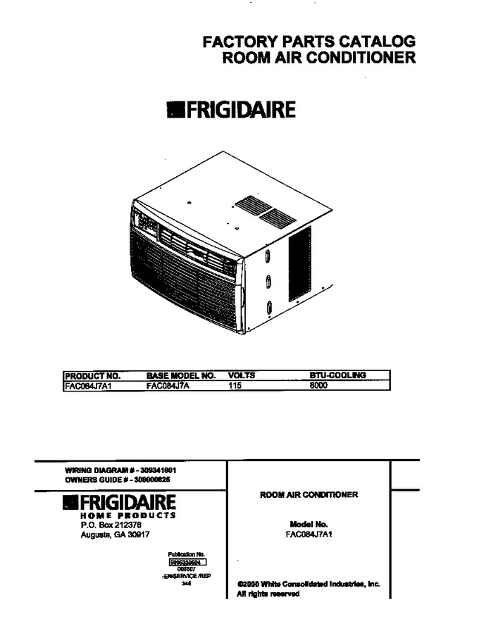 Diagram for FAC084J7A1