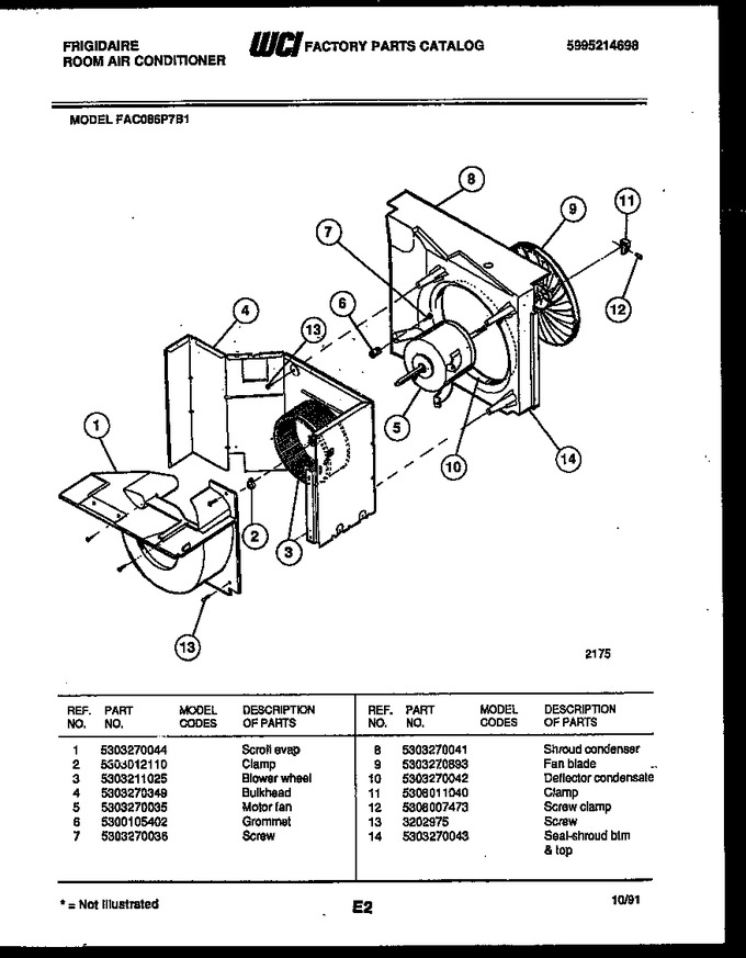 Diagram for FAC086P7B1