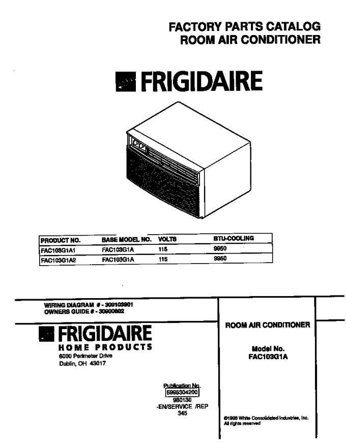 Diagram for FAC103G1A2