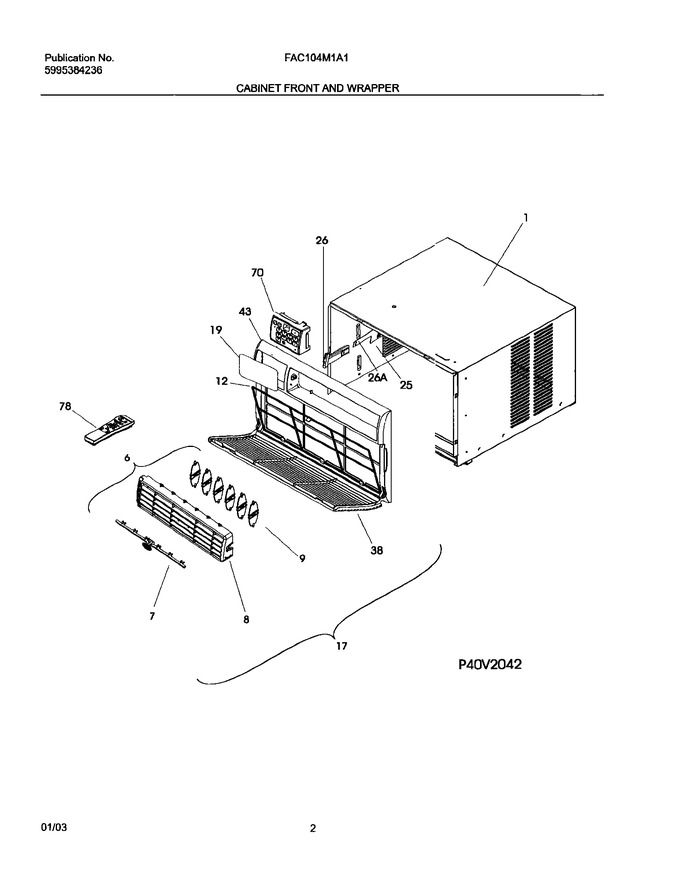 Diagram for FAC104M1A1