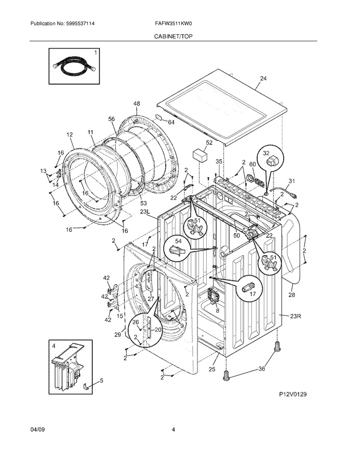 Diagram for FAFW3511KW0