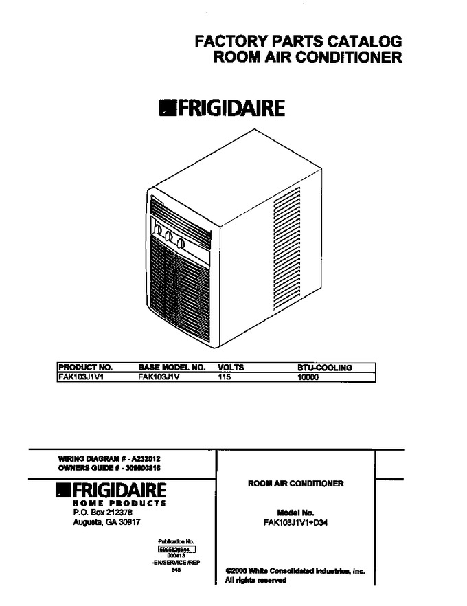 Diagram for FAK103J1V1