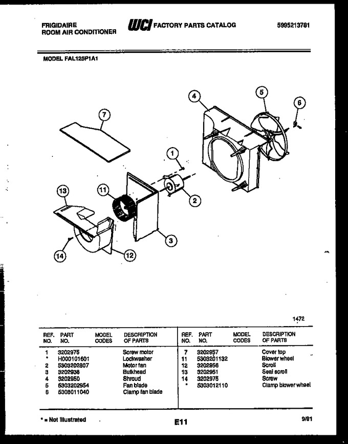 Diagram for FAL125P1A1