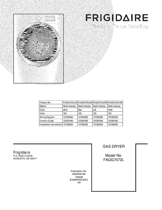 Diagram for FAQG7072LW0