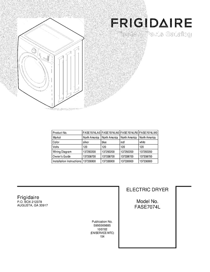 Diagram for FASE7074LA0