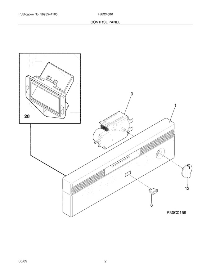 Diagram for FBD2400KB0