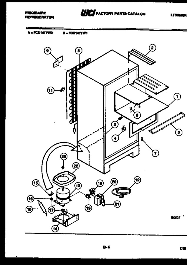 Diagram for FCD14TFW1