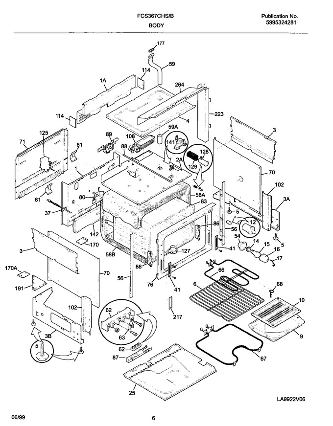 Diagram for FCS367CHBA