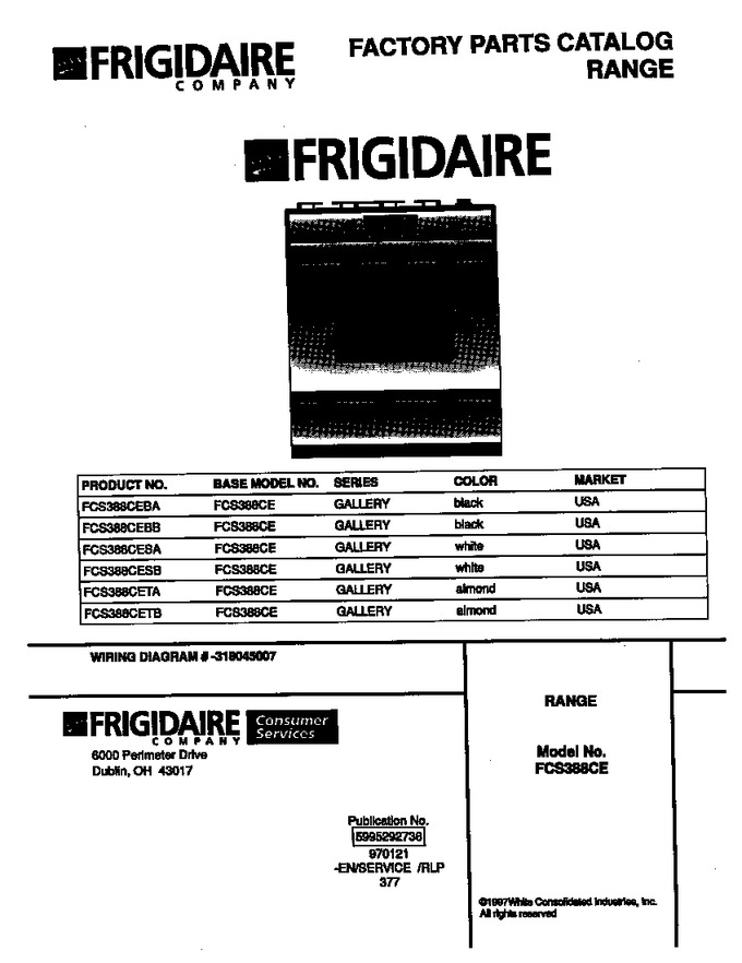 Diagram for FCS388CETB