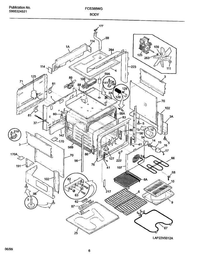 Diagram for FCS388WGCA